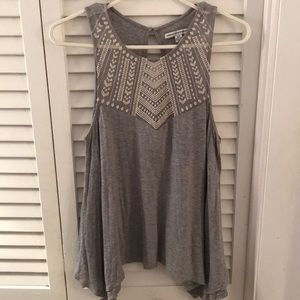 American Eagle Women’s Grey Tank Top